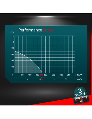 Pompe vide cave 3 en 1 - 550W - Master Pumps