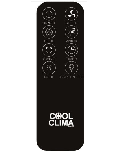 Rafraîchisseur d'air 75W 8L avec télécommande