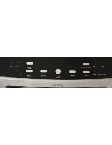 Rafraîchisseur d'air 75W 8L avec télécommande