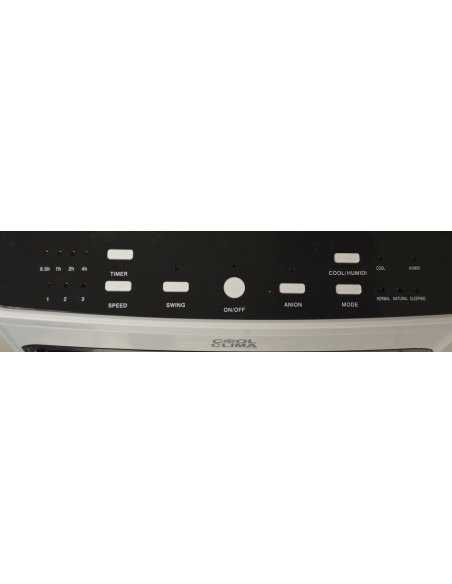 Rafraîchisseur d'air 75W 8L avec télécommande