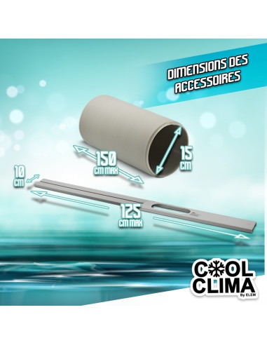 Climatiseur mobile 12000BTU - 3530W - Cool Clima