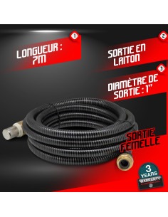 Kit d'aspiration 7M laiton - Master Pumps 2