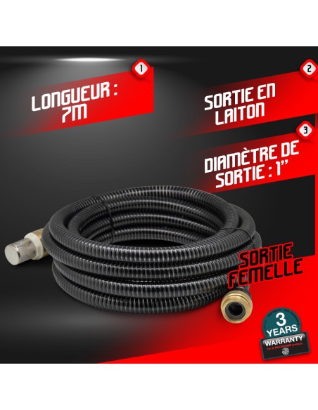 Kit d'aspiration 7M laiton - Master Pumps