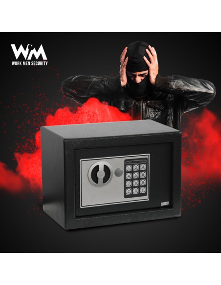 Coffre fort électronique 28x18x20cm - Work Men