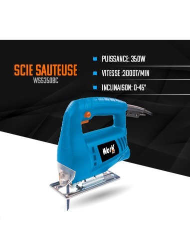 Scie sauteuse 350W - Workmen