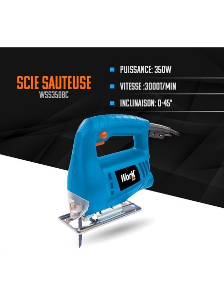 Scie sauteuse 350W - Workmen