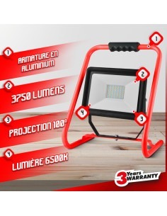 Projecteur led de chantier 50W - I-Watts Pro 2