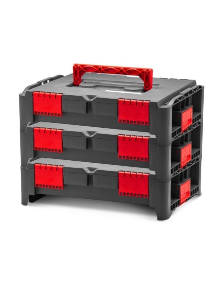 Lot de 3 coffrets empilables BEPS1 - Constructor