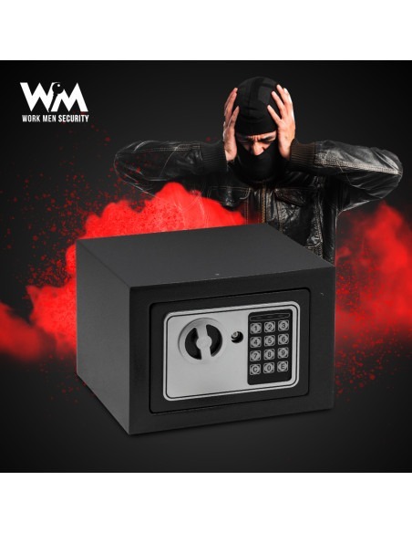Coffre fort électronique 23x17x17cm - Work Men