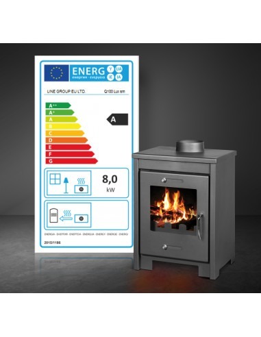 Poele à bois max 12KW - Warmtech