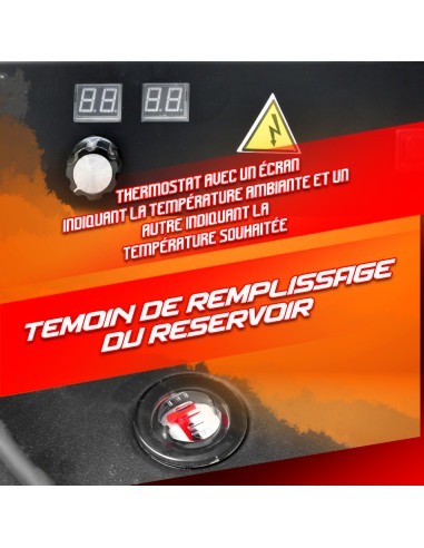 Canon à chaleur diesel ou pétrole 30 KW - 102360 Btu/H avec