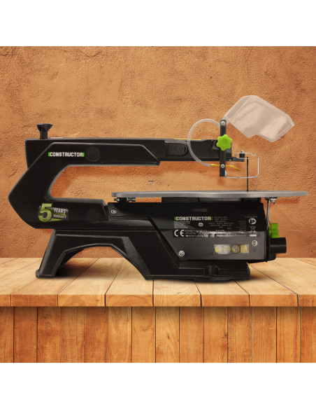 Scie à chantourner 120 W avec vitesse variable - Longueur de