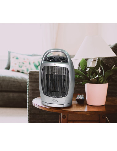 Radiateur céramique oscillant 1500W - Warm Tech