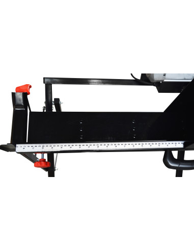 Scie à buches électrique 2200 W avec 2 lames