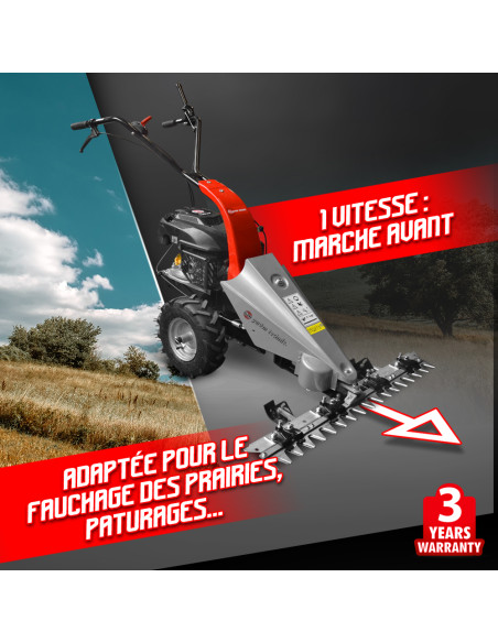 Motofaucheuse thermique 150cc -87cm - Elem garden