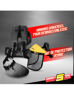 Kit protection visage + harnais universel - Gardeo 2