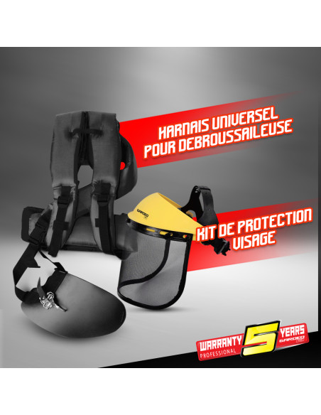 Kit protection visage + harnais universel - Gardeo