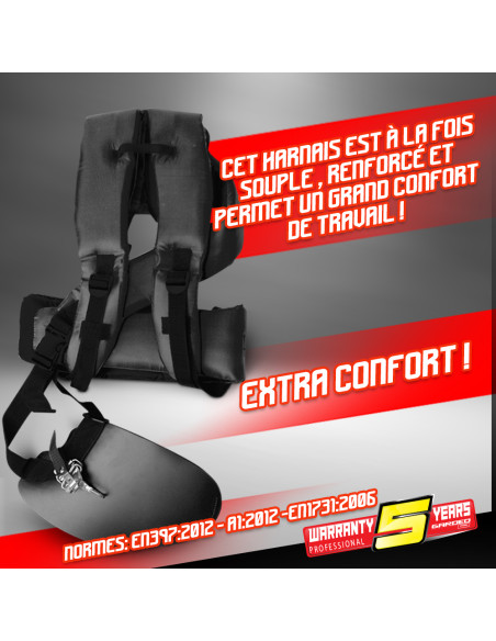 Kit protection visage + harnais universel - Gardeo