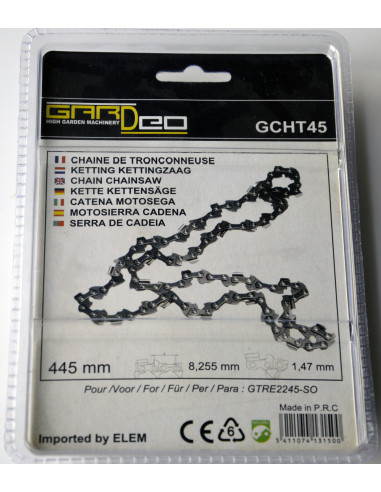 Chaîne pour tronçonneuse