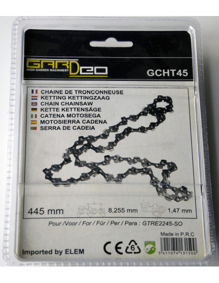 Chaîne pour tronçonneuse