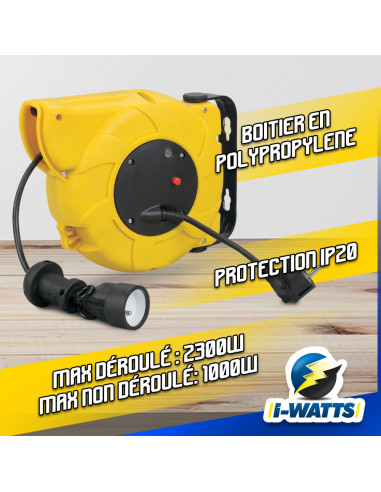 Enrouleur électrique automatique 20M-3g1.5-HO5