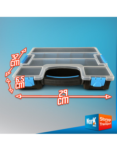 Lot de 3 coffrets empilables - Workmen