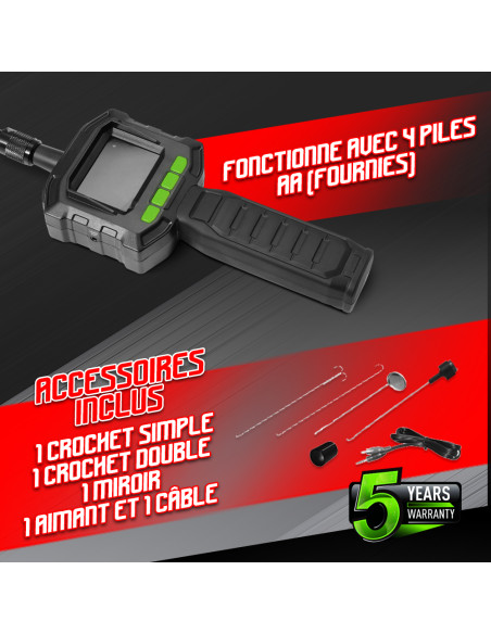 Caméra d'inspection étanche - Constructor