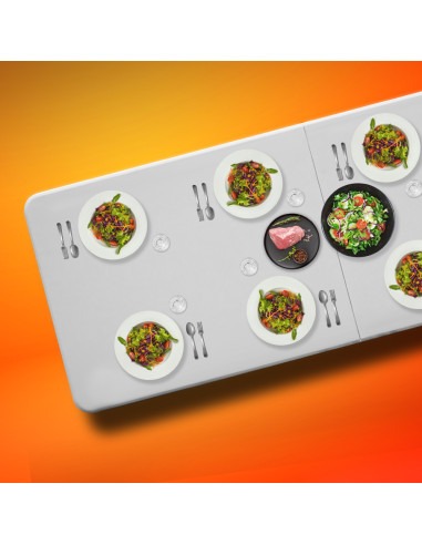 Table de camping pliante 180x70x74cm