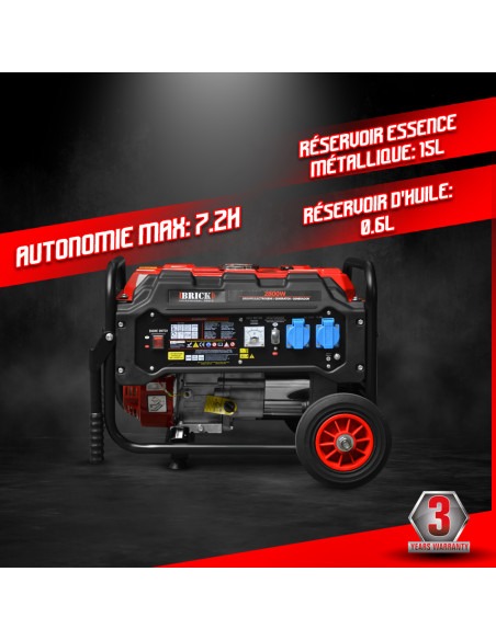 GENERATEUR MAX 2800W + ROUES