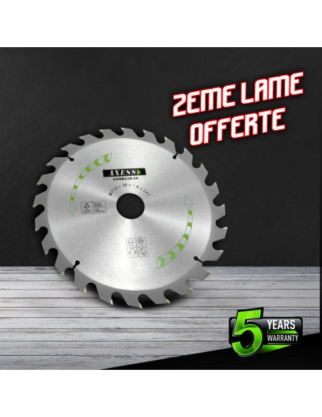 Scie onglets radiale 1800w-210mmavec laser et double