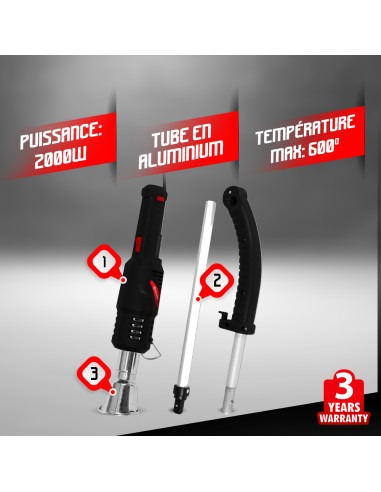 Désherbeur électrique 2000W