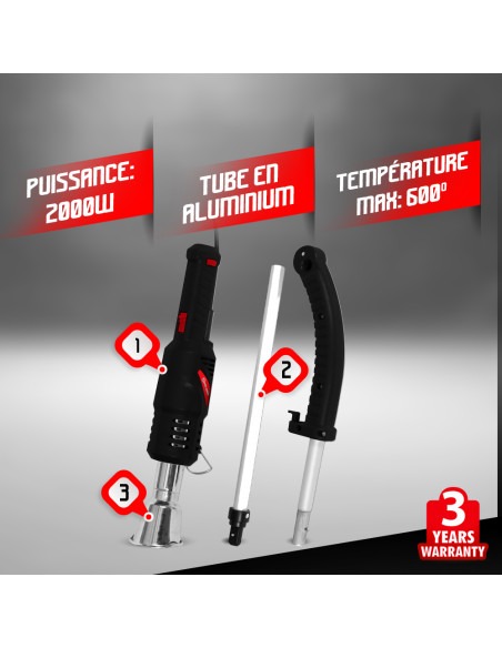 Désherbeur électrique 2000W