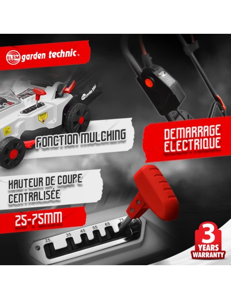 Tondeuse rechargeable 40V (2x20V) 37cm - Batteries et chargeur