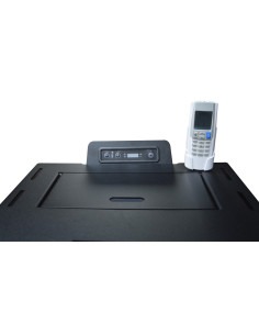 Poêle à pellets 8Kw noir + boitier Wifi 2