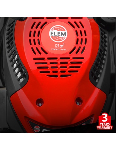 Tondeuse thermique tractée 127 CC - Largeur de coupe 40cm -