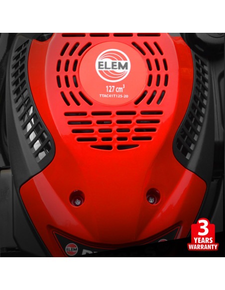 Tondeuse thermique tractée 127 CC - Largeur de coupe 40cm -