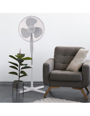 Ventilateur sur pied 40W - 40cm - Cool clima