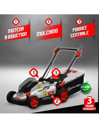 Kit 3 machines rechargeables 20V max - Elem Garden