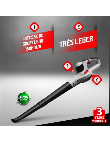 Kit 3 machines rechargeables 20V max - Elem Garden