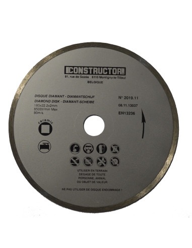 Table coupe carrelages 600W - 180mm - Constructor