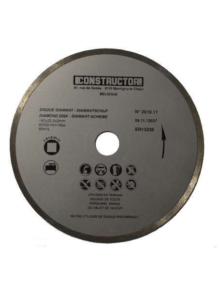 Table coupe carrelages 600W - 180mm - Constructor