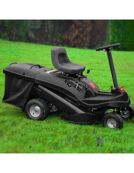 Rider autoporté 196cc - 61 cm - 4 vitesses Bac récolteur 150L -