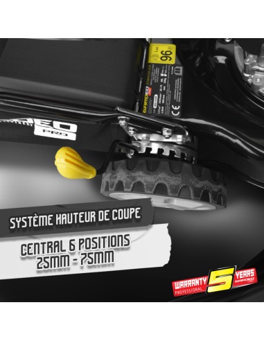 Tondeuse thermique 127cc - 40 cm - 2eme lame