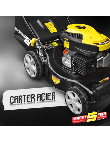 Tondeuse thermique 127cc - 40 cm - 2eme lame