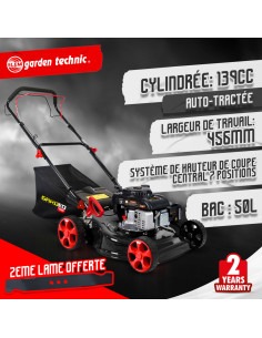 TONDEUSE 46CM-139CC+ HOUSSE DE PROTECTION 2