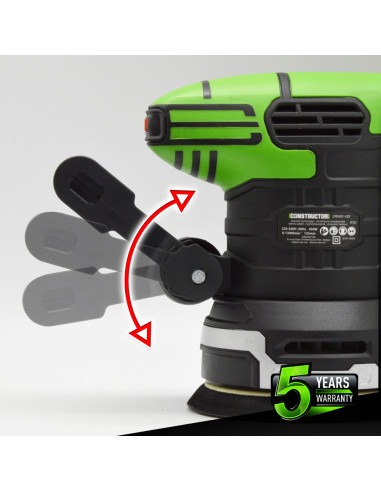 Ponceuse excentrique 450w - 125mm - Constructor