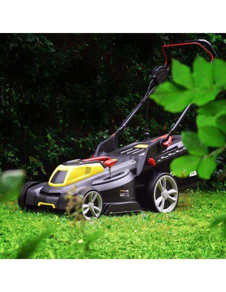 Tondeuse 1800w - 43cm - 2 lames - Gardeo Pro
