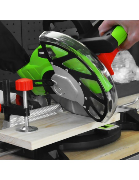 Scie à onglet 1400w - Lame 210mm 24 dents - Constructor