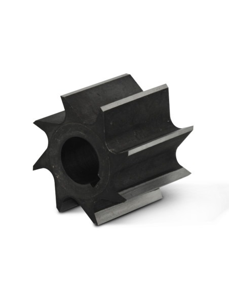 Cylindre porte couteaux pour broyeur de végétaux -