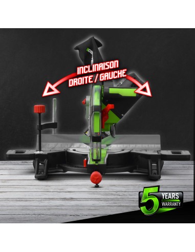 Scie à onglets radiale 2100W - 305mm - Constructor